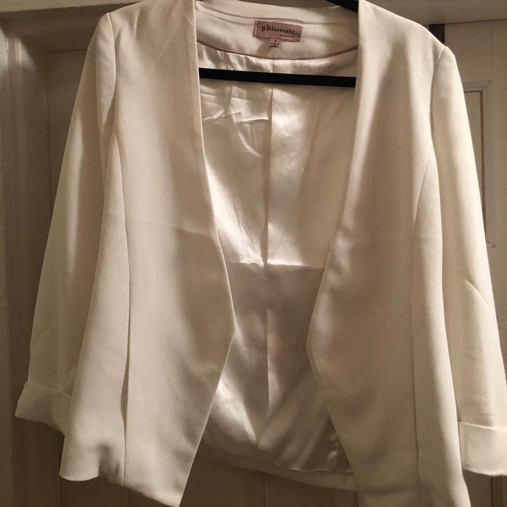 White Blazer